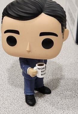 Funko Pop Michael Scott The Office World's Best Boss Vinyl Figure